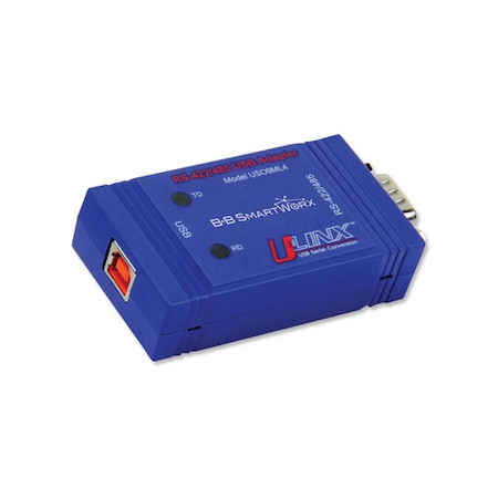 Advantech Usb To Rs-422/485 Adapter, Isoalted, Db9 BB-USO9ML4